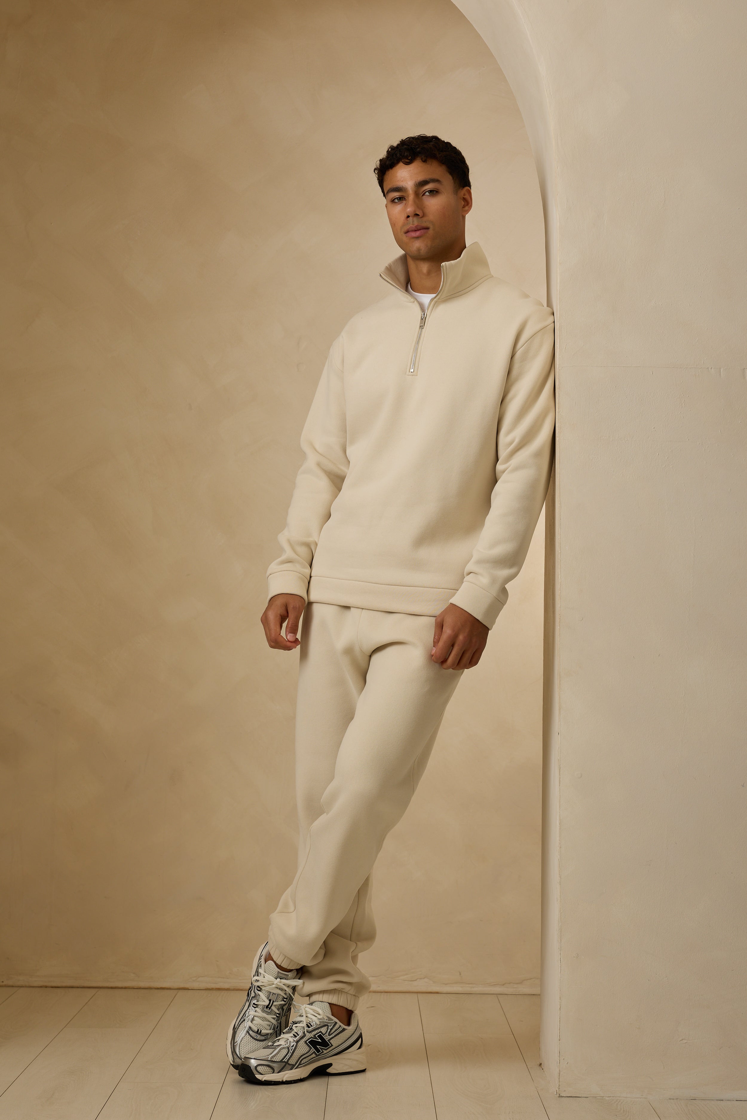 Half-Zip Relaxed Fit Tracksuit