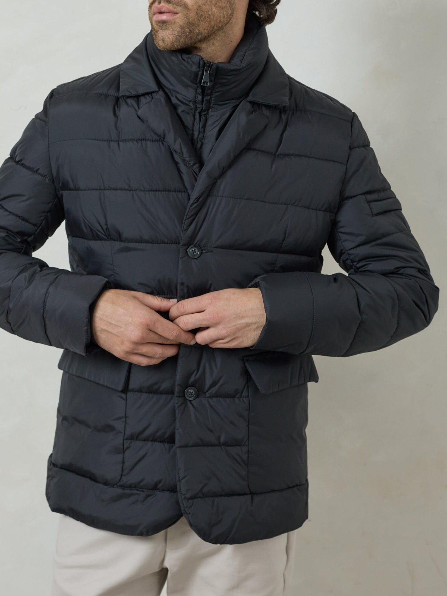 Quilted Down Coat