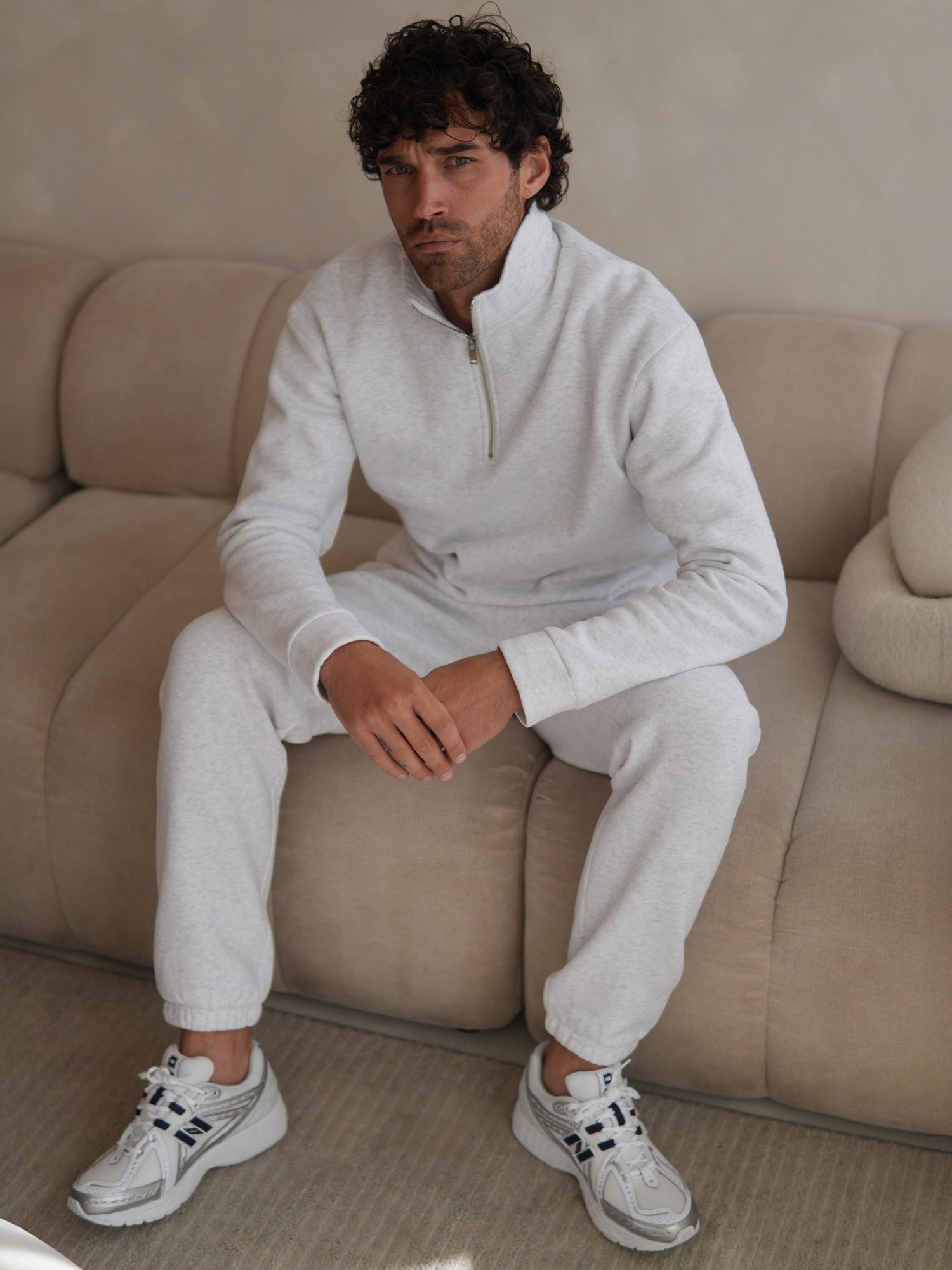 Half-Zip Relaxed Fit Tracksuit