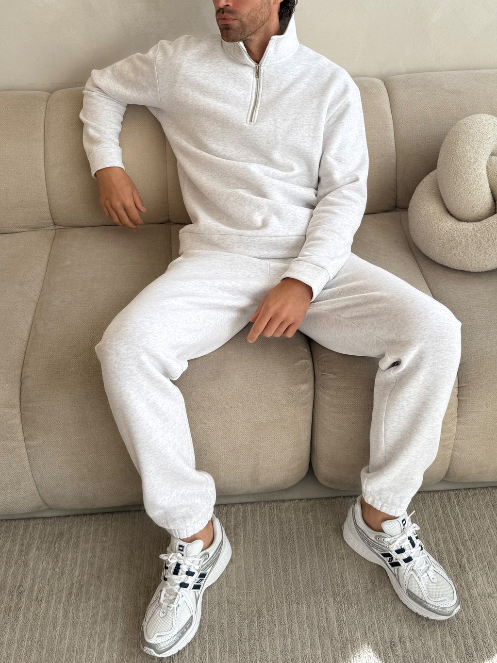 Half-Zip Relaxed Fit Tracksuit