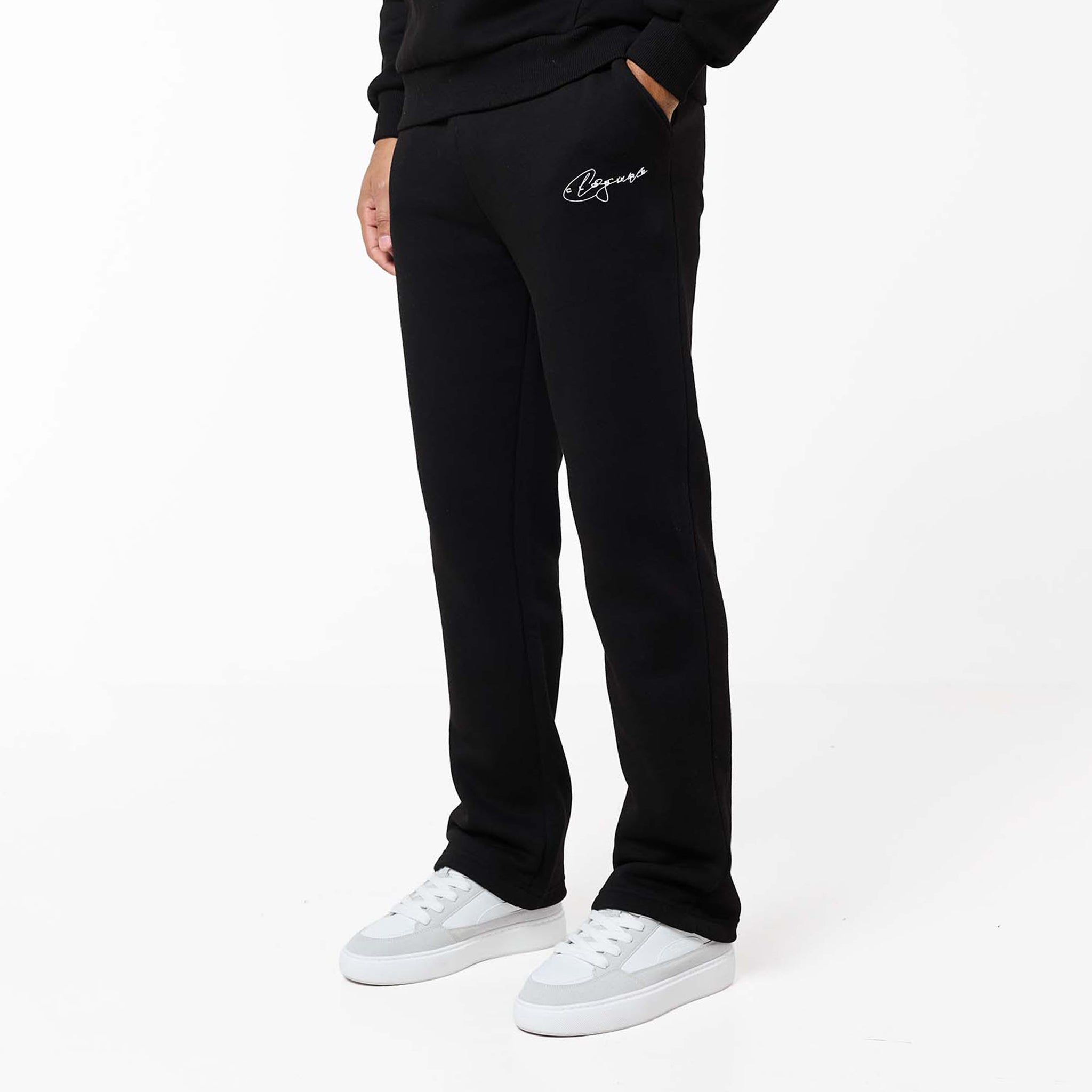 Signature Studios Open Hem Jogger | Black