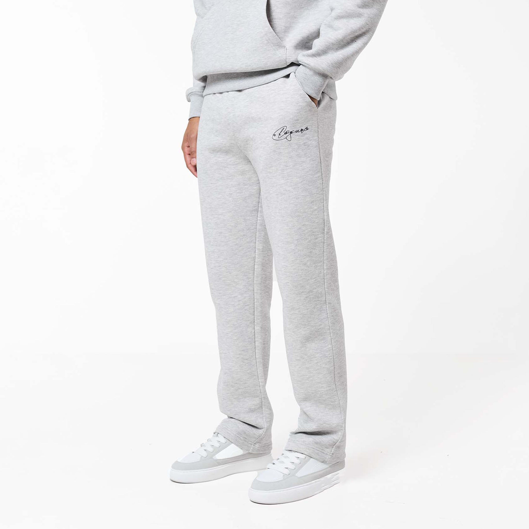 Signature Studios Open Hem Jogger | Grey Marl