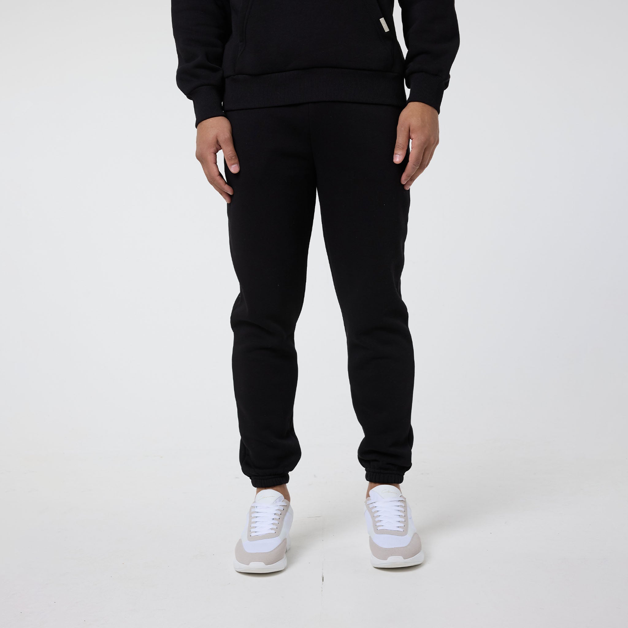2-Pack Relaxed Fit Cuffed Joggers | Black/Graphite