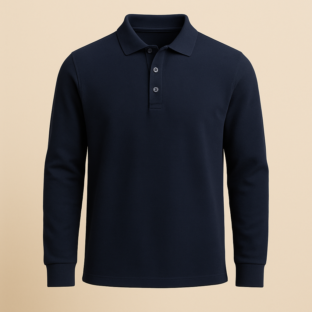 Long-Sleeve Premium Polo Shirt