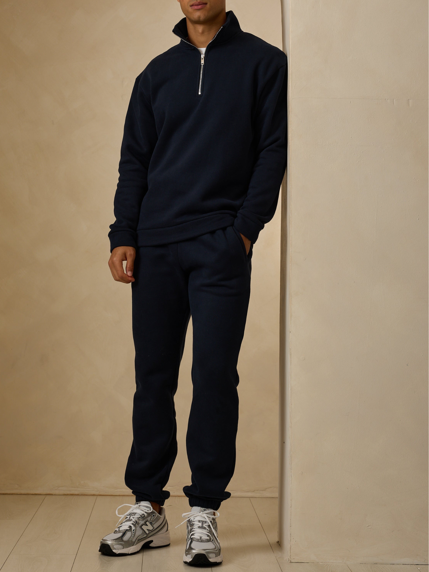 Half-Zip Relaxed Fit Tracksuit