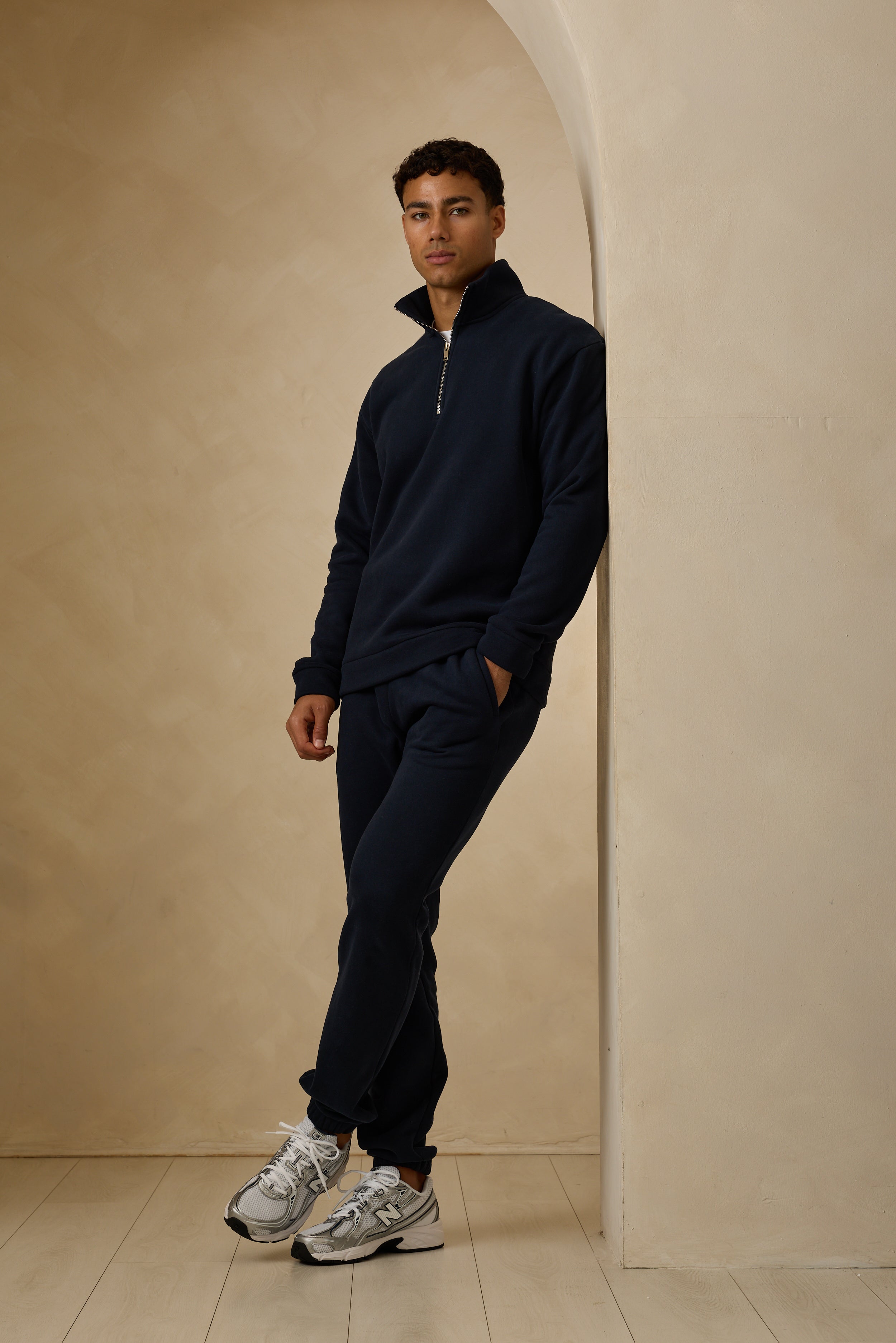 Half-Zip Relaxed Fit Tracksuit