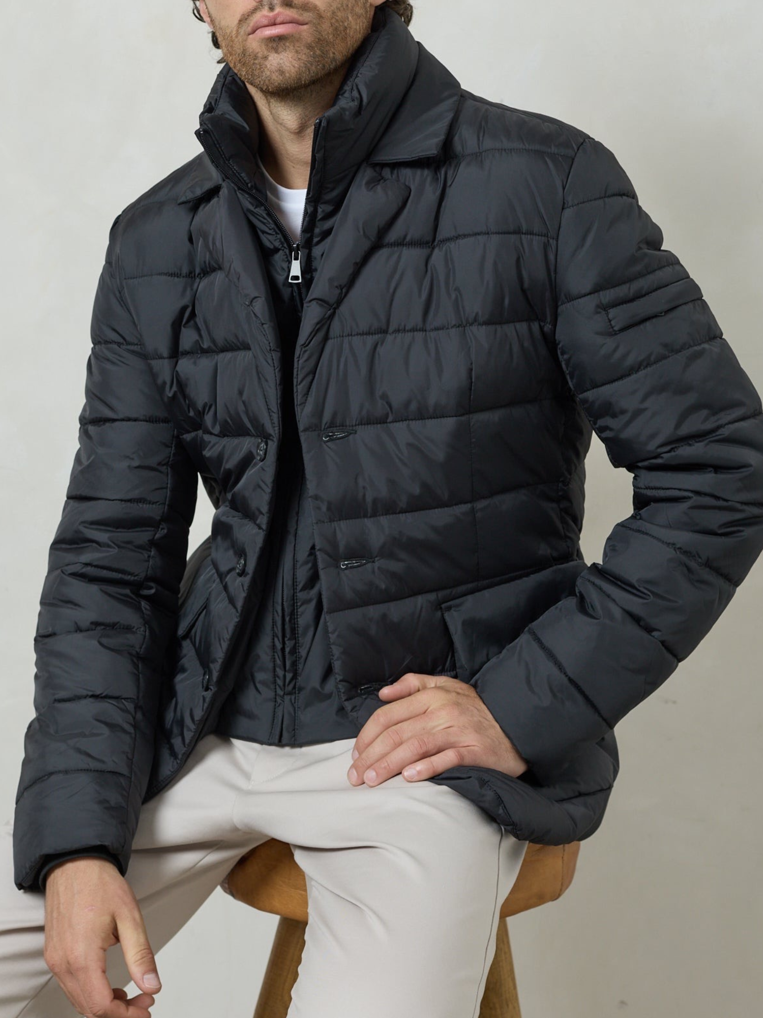 Quilted Down Coat